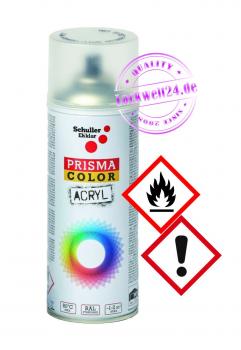 Schuller Klarlack, farblos Lack, MATT, 400ml Sprühdose (Restposten)